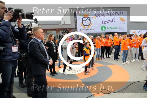 Veghel, 21 April 2017
Koningsspelen bij basisschool De Vijfmaster met Koningin Maxima en Koning Willem Alexander 
Vivian Slingerland