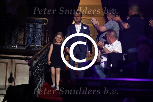 Amsterdam 15 mei 2017
Wesly Bronkhorst 15 jaar artiest in het concertgebouw. Wesly met zijn dochter