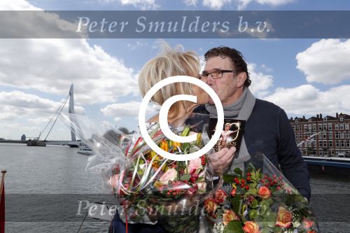 Rotterdam 9 mei 2017
Presentatie cd Joke Bruijs op een boot in Rotterdam. Willem v Hanegem