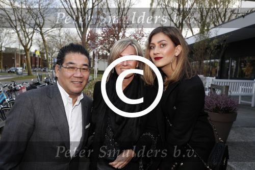 Amsterdam 6 april 2016
Gala Johnny Heitinga tbs alpe du6. Won Yip met vrouw
