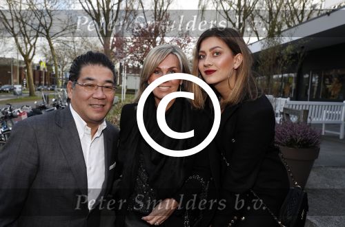 Amsterdam 6 april 2016
Gala Johnny Heitinga tbs alpe du6. Won Yip met vrouw