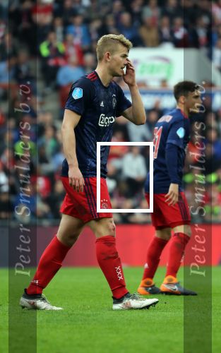 Eindhoven, 15 April 2018
PSV-AJAX, eindstand 3-0 en Landskampioen Seizoen 2017-2018
 Matthijs de Ligt