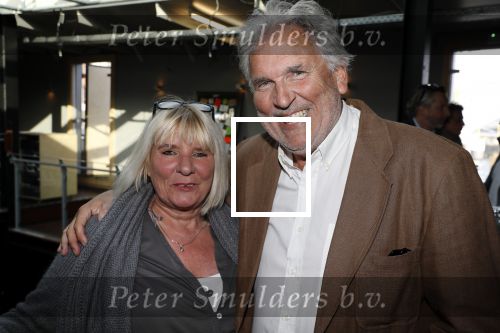 Amsterdam 25 april 2018
Boekpresentatie Erik de Zwart op het oude veronica schip. Ad Bouman met zijn vrouw