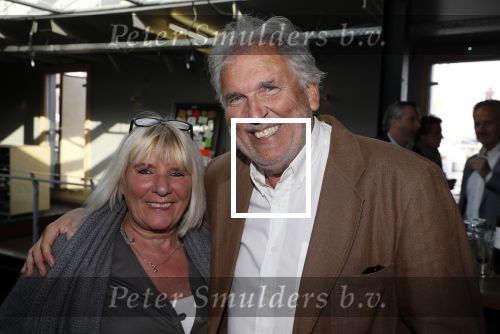 Amsterdam 25 april 2018
Boekpresentatie Erik de Zwart op het oude veronica schip. Ad Bouman met zijn vrouw