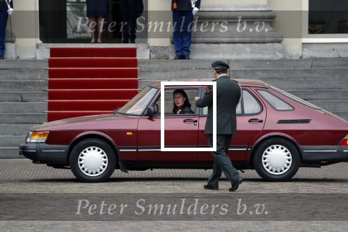 Den Haag 11 april 2018
Zijne Majesteit Koning Willem-Alexander en Hare Majesteit Koningin MÃ¡xima hebben  in Paleis Noordeinde een lunch aangeboden aan Nederlanders die zich hebben onderscheiden door een bijzondere prestatie. oa Adam Curry Yvonne v Gennip Adelheid Roosen en Romana Vrede
