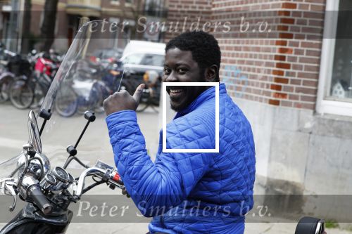 Amsterdam 10 april 2018
Acteur Andre Dongelmans op zijn scooter