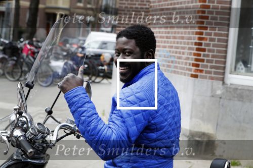 Amsterdam 10 april 2018
Acteur Andre Dongelmans op zijn scooter