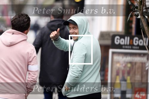 Amsterdam 11 april 2018
Andre Hazes jr met beste vriend Djarno Hofland op de cornelis schuytstraat