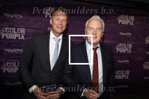 Amsterdam 16 april 2018
Premiere the color purple in de NDSM loods. Andre v Duin kwam met partner Martin