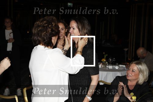 Noordwijk 9 april 2018
Uitreiking en lunch van de strong woman award in hotel Huis ter Duin. Annemarie v Gaal met Bibian Mentel Betty de Groot en Karin Bloemen