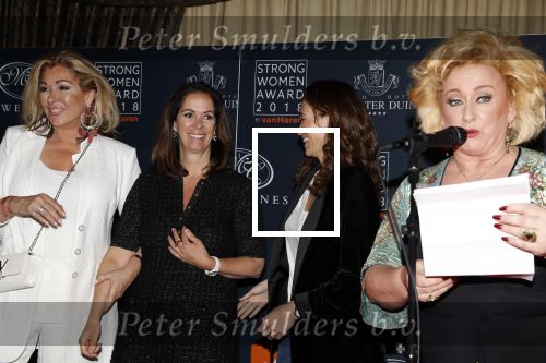 Noordwijk 9 april 2018
Uitreiking en lunch van de strong woman award in hotel Huis ter Duin. Annemarie v Gaal met Bibian Mentel Betty de Groot en Karin Bloemen