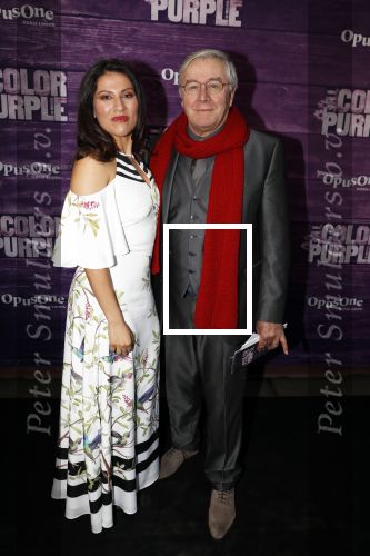 Amsterdam 16 april 2018
Premiere the color purple in de NDSM loods. 
Barrie Stevens kwam met Zahra Ifil