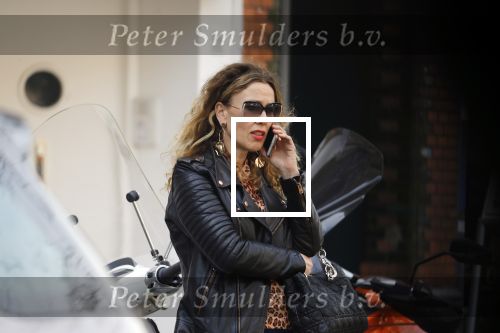 Amsterdam 16 april 2018
Claudia Straatmans bellend op straat