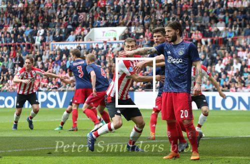 Eindhoven, 15 April 2018
PSV-AJAX, eindstand 3-0 en Landskampioen Seizoen 2017-2018
Daniel Schwaab