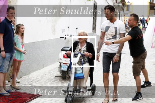 4 Mei 2018 Ibiza,
Dave Roelvink met vriendin