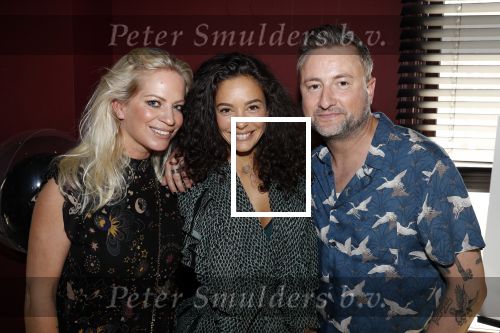 Amsterdam 16 april 2018
Boekpresentatie Fajah Lourens in het conservatorium Hotel. Dennis Weening met zijn vrouw