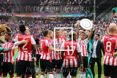 Eindhoven, 15 April 2018
PSV-AJAX, eindstand 3-0 en Landskampioen Seizoen 2017-2018