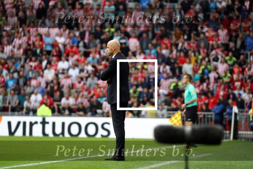 Eindhoven, 15 April 2018
PSV-AJAX, eindstand 3-0 en Landskampioen Seizoen 2017-2018
Erik ten Hag