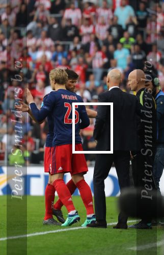 Eindhoven, 15 April 2018
PSV-AJAX, eindstand 3-0 en Landskampioen Seizoen 2017-2018
Erik ten Hag
