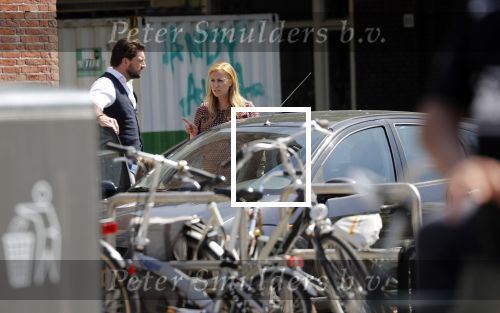 Amsterdam 11 mei 2018 
Fabienne de Vries en haar vriend hebben ruzie op straat