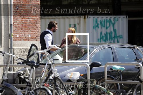 Amsterdam 11 mei 2018 
Fabienne de Vries en haar vriend hebben ruzie op straat