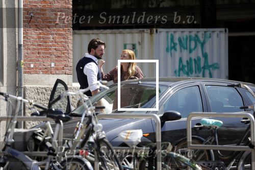 Amsterdam 11 mei 2018 
Fabienne de Vries en haar vriend hebben ruzie op straat