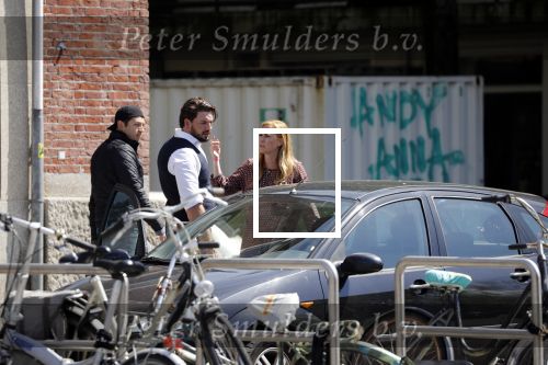 Amsterdam 11 mei 2018 
Fabienne de Vries en haar vriend hebben ruzie op straat