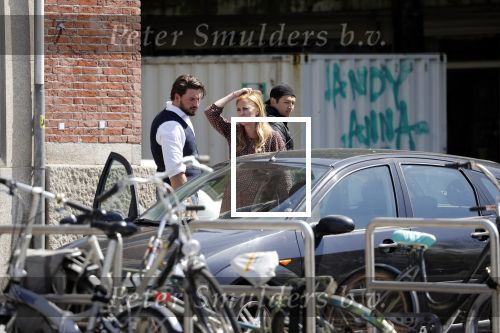 Amsterdam 11 mei 2018 
Fabienne de Vries en haar vriend hebben ruzie op straat