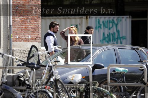 Amsterdam 11 mei 2018 
Fabienne de Vries en haar vriend hebben ruzie op straat