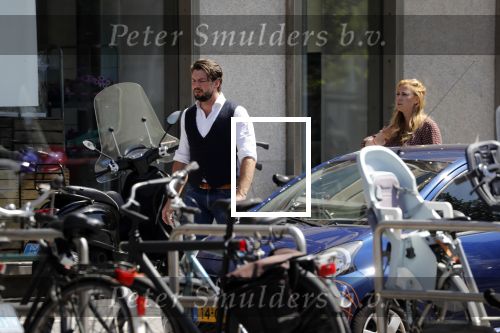 Amsterdam 11 mei 2018 
Fabienne de Vries en haar vriend hebben ruzie op straat