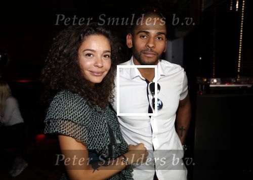 Amsterdam 16 april 2018
Boekpresentatie Fajah Lourens in het conservatorium Hotel. fajah met haar vriend