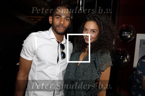 Amsterdam 16 april 2018
Boekpresentatie Fajah Lourens in het conservatorium Hotel. fajah met haar vriend