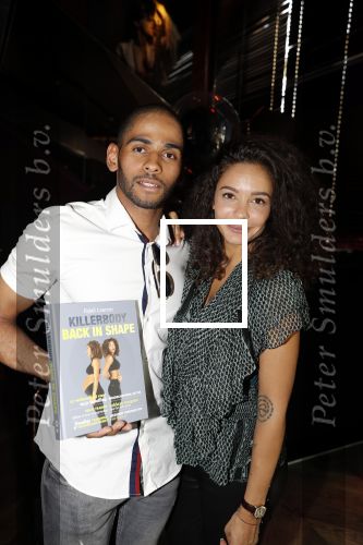 Amsterdam 16 april 2018
Boekpresentatie Fajah Lourens in het conservatorium Hotel. fajah met haar vriend