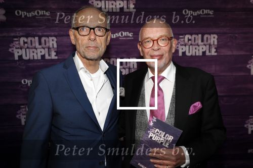 Amsterdam 16 april 2018
Premiere the color purple in de NDSM loods. Frans Mulder met partner