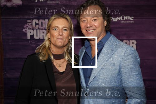 Amsterdam 16 april 2018
Premiere the color purple in de NDSM loods. Frits Sissing met vrouw