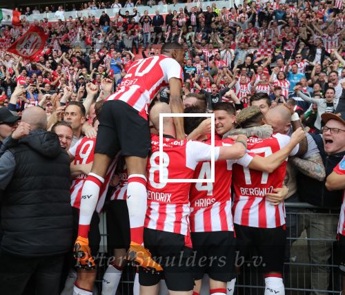 Eindhoven, 15 April 2018
PSV-AJAX, eindstand 3-0 en Landskampioen Seizoen 2017-2018