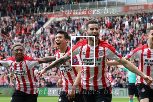 Eindhoven, 15 April 2018
PSV-AJAX, eindstand 3-0 en Landskampioen Seizoen 2017-2018