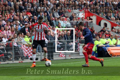 Eindhoven, 15 April 2018
PSV-AJAX, eindstand 3-0 en Landskampioen Seizoen 2017-2018
Gaston Pereiro