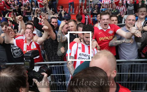 Eindhoven, 15 April 2018
PSV-AJAX, eindstand 3-0 en Landskampioen Seizoen 2017-2018
Gaston Pereiro