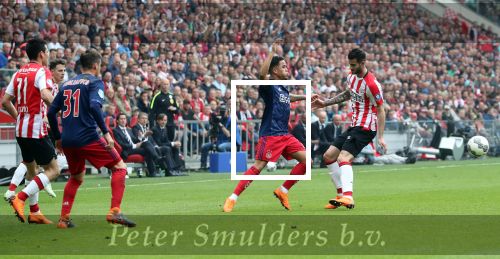 Eindhoven, 15 April 2018
PSV-AJAX, eindstand 3-0 en Landskampioen Seizoen 2017-2018
Gaston Pereiro
