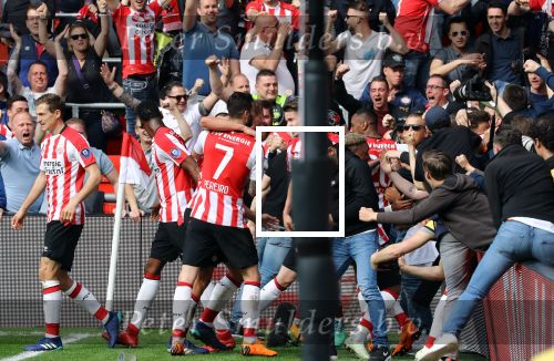 Eindhoven, 15 April 2018
PSV-AJAX, eindstand 3-0 en Landskampioen Seizoen 2017-2018
Gaston Pereiro