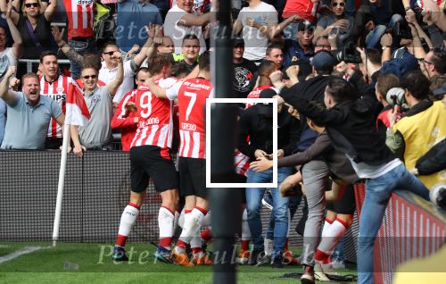 Eindhoven, 15 April 2018
PSV-AJAX, eindstand 3-0 en Landskampioen Seizoen 2017-2018
Gaston Pereiro