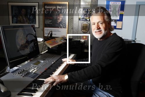 Waddinxveen 9 april 2018
Hans Bouwens (George Baker) thuis en in zijn studio.