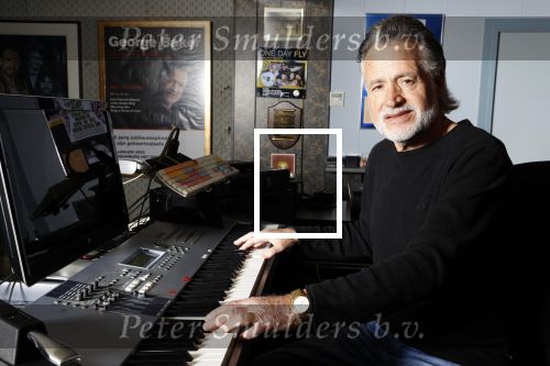 Waddinxveen 9 april 2018
Hans Bouwens (George Baker) thuis en in zijn studio.
