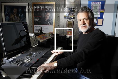 Waddinxveen 9 april 2018
Hans Bouwens (George Baker) thuis en in zijn studio.