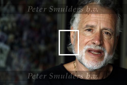 Waddinxveen 9 april 2018
Hans Bouwens (George Baker) thuis en in zijn studio.