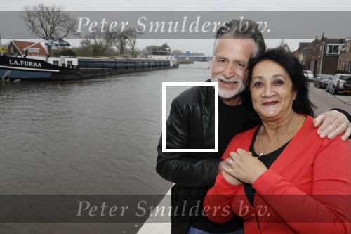 Waddinxveen 9 april 2018
Hans Bouwens (George Baker) thuis en in zijn studio. hans met zijn vrouw