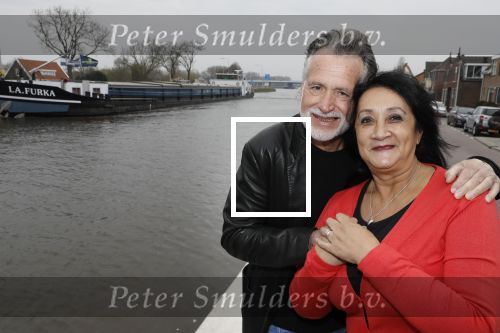 Waddinxveen 9 april 2018
Hans Bouwens (George Baker) thuis en in zijn studio. hans met zijn vrouw