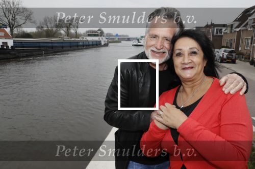 Waddinxveen 9 april 2018
Hans Bouwens (George Baker) thuis en in zijn studio. hans met zijn vrouw