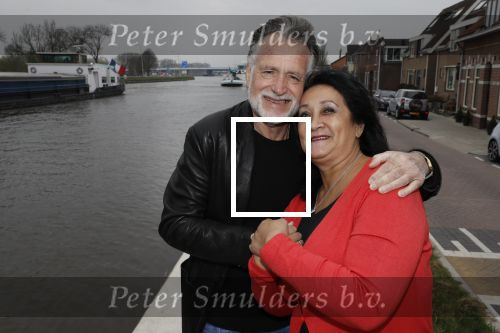 Waddinxveen 9 april 2018
Hans Bouwens (George Baker) thuis en in zijn studio. hans met zijn vrouw